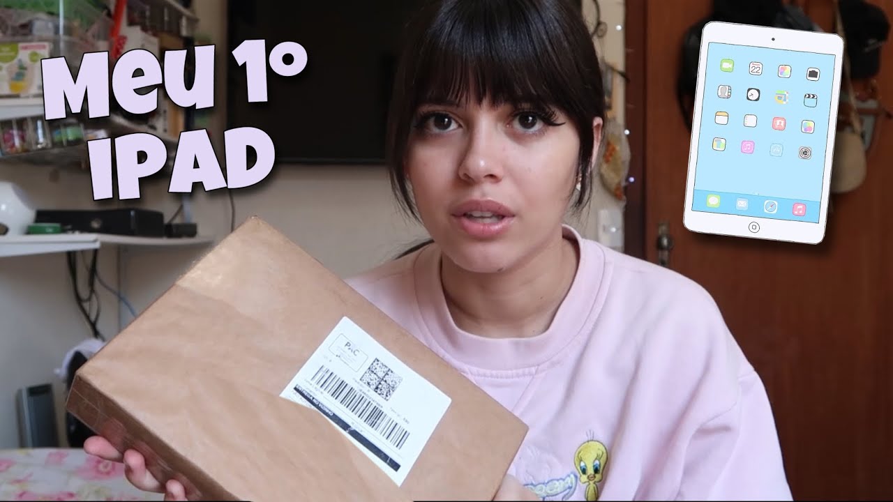 UNBOXING DO MEU PRIMEIRO IPAD