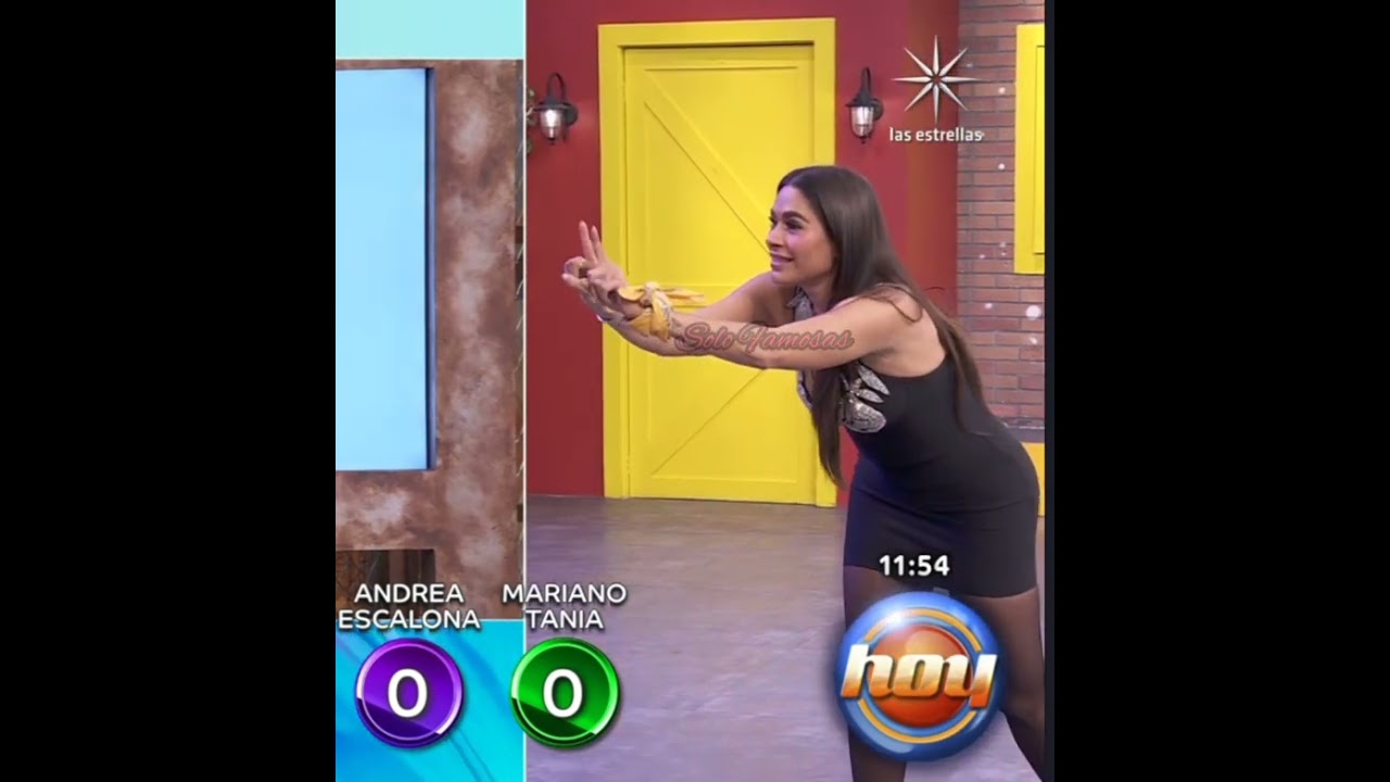 Galilea Montijo Piernotas En medias Negras