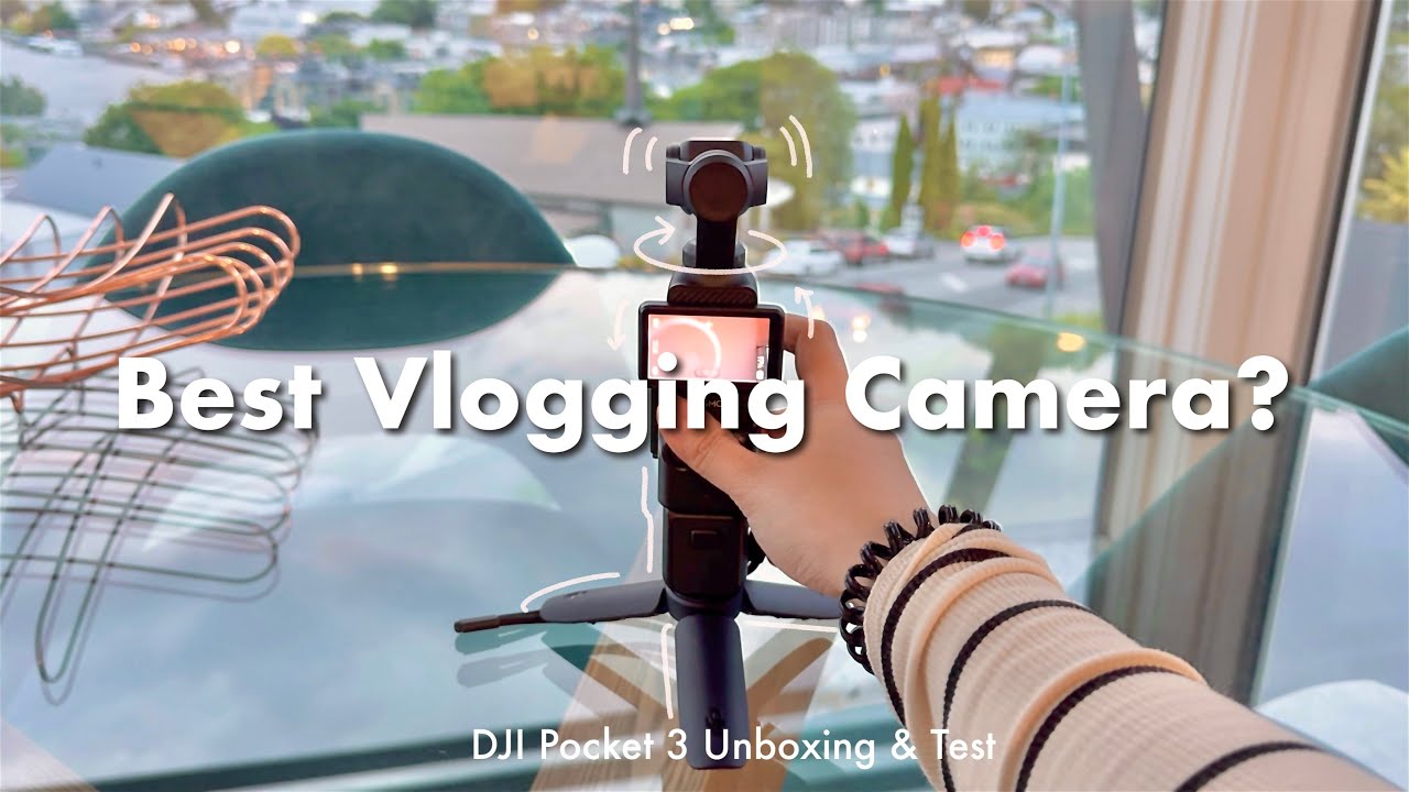 DJI Osmo Pocket 3 Creator Combo Unboxing 🎥 | Setup, Accessories, DJI Mic Test, & Sample Shots