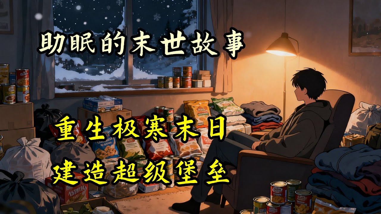 末日重生，我打造极寒生存堡垒，带着家人在极寒里躺赢|助眠故事