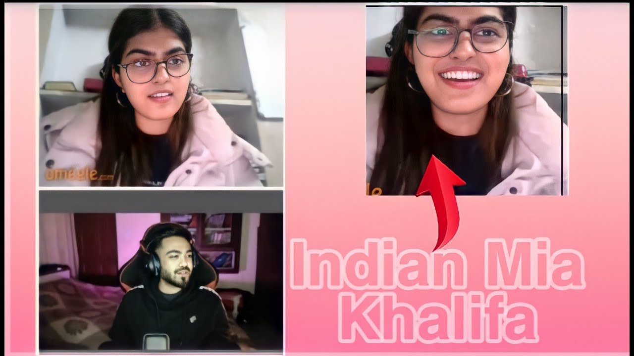 Indian girl on omegle |8bit MAMBA| Indian omegle ||omegleboys||