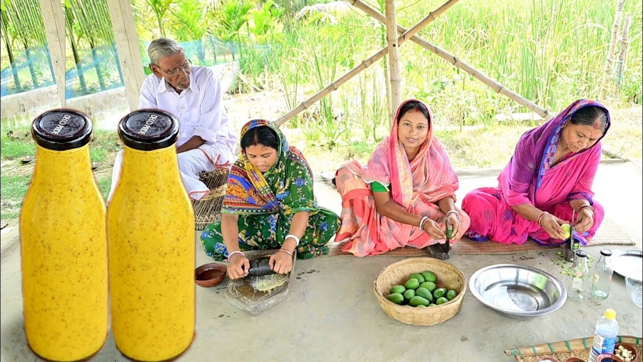 সারা বছর ধরে খাবো বলে এই সিজিনে আমের কাসুন্দি বানিয়ে নিলাম || Mango Pickle Recipe
