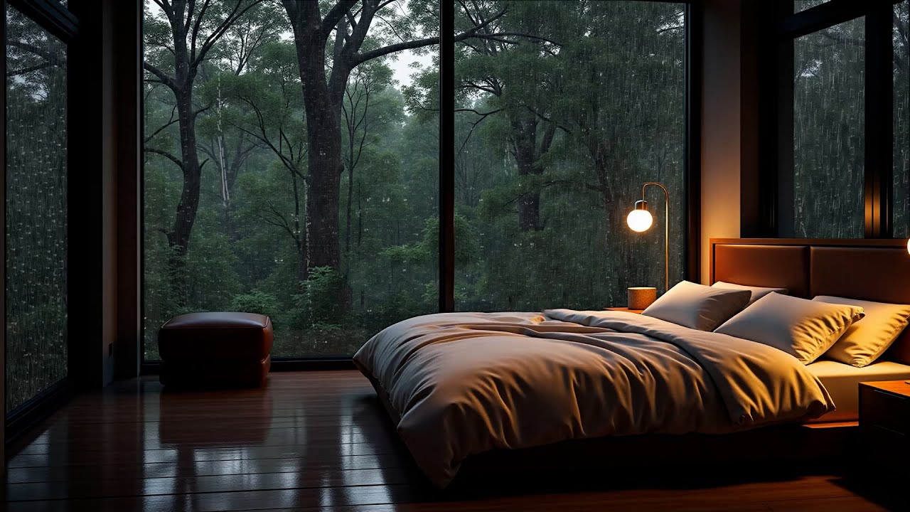 Light rain - Reduces stress and helps you sleep better.