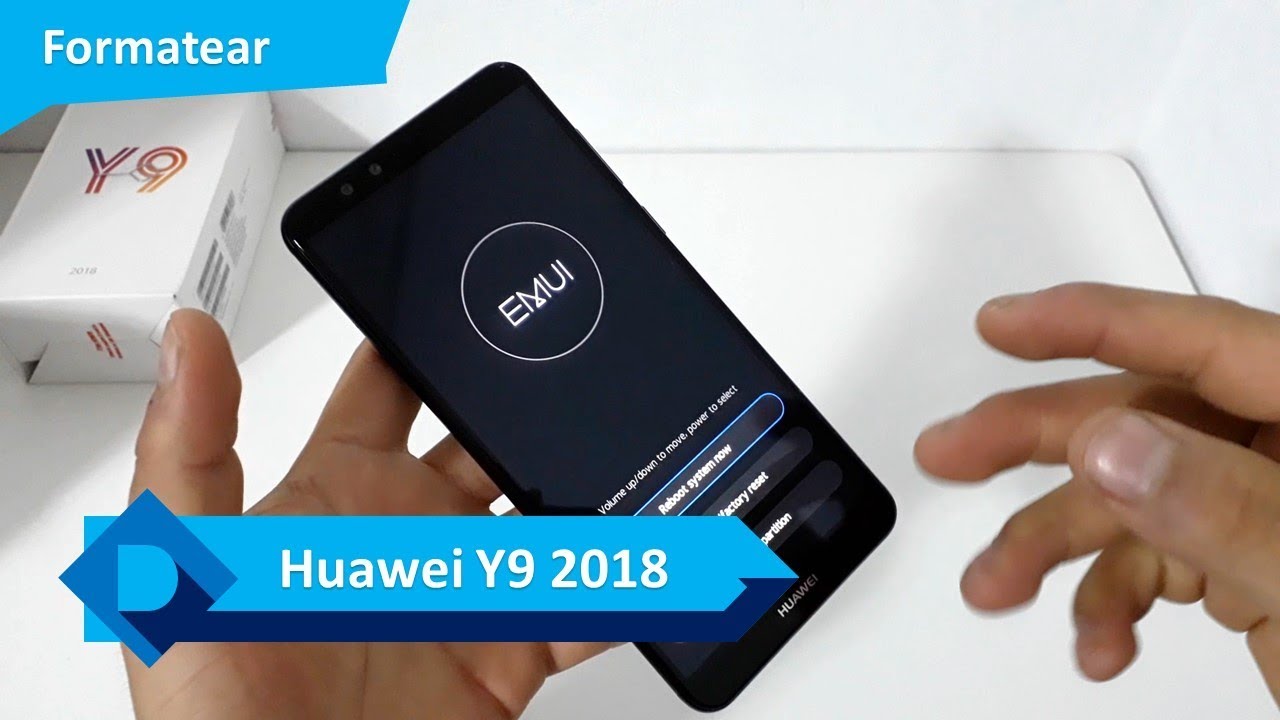 Formatear Huawei Y9 2018
