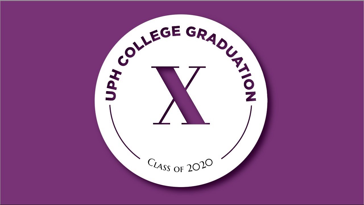 Virtual Graduation Announcement UPH College Class of 2020