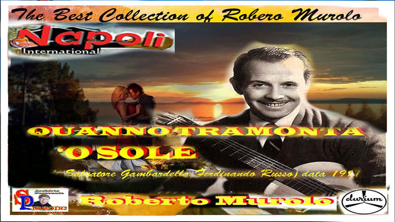 Roberto Murolo - QUANNO TRAMONTA 'O SOLE