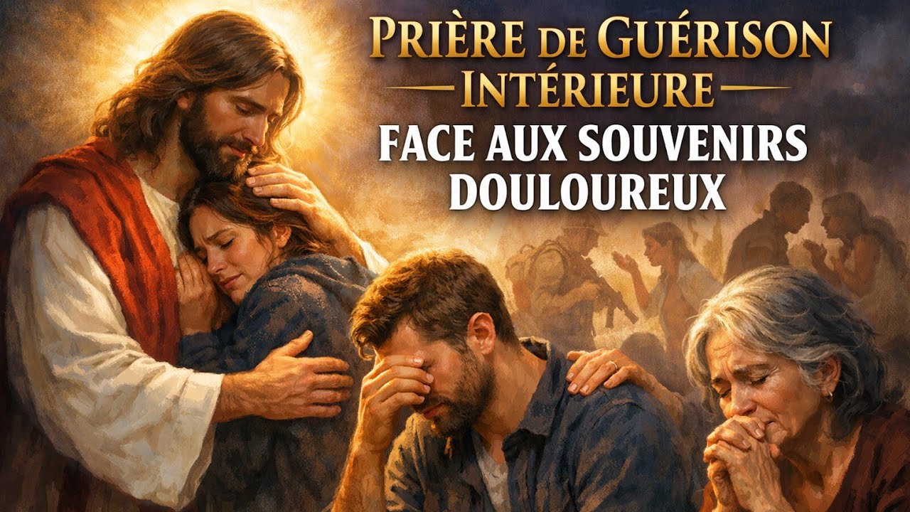 ✨️ PRIÈRE de GUÉRISON INTÉRIEURE face aux SOUVENIRS DOULOUREUX et aux ANGOISSES ✨️