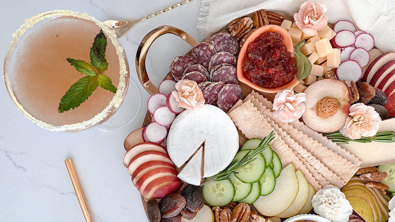 Cocktail-Inspired Charcuterie Board