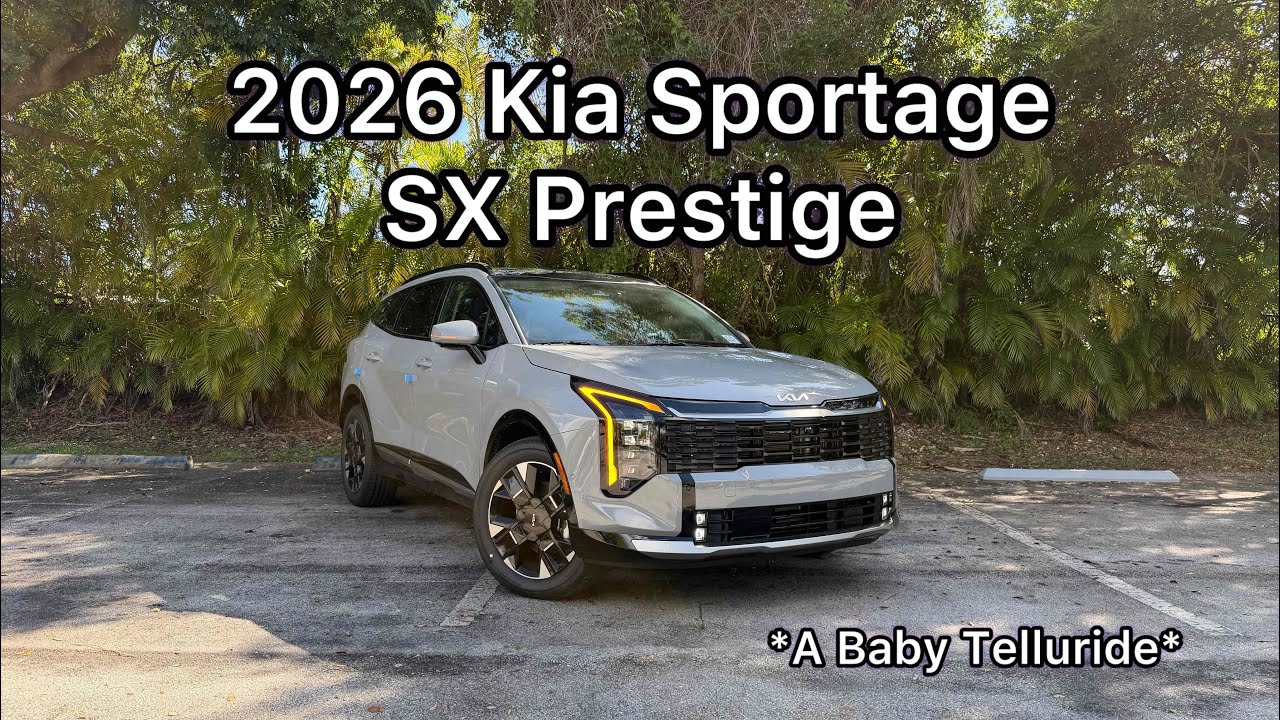 2026 Kia Sportage SX Prestige Hybrid - A Stylish Compact SUV