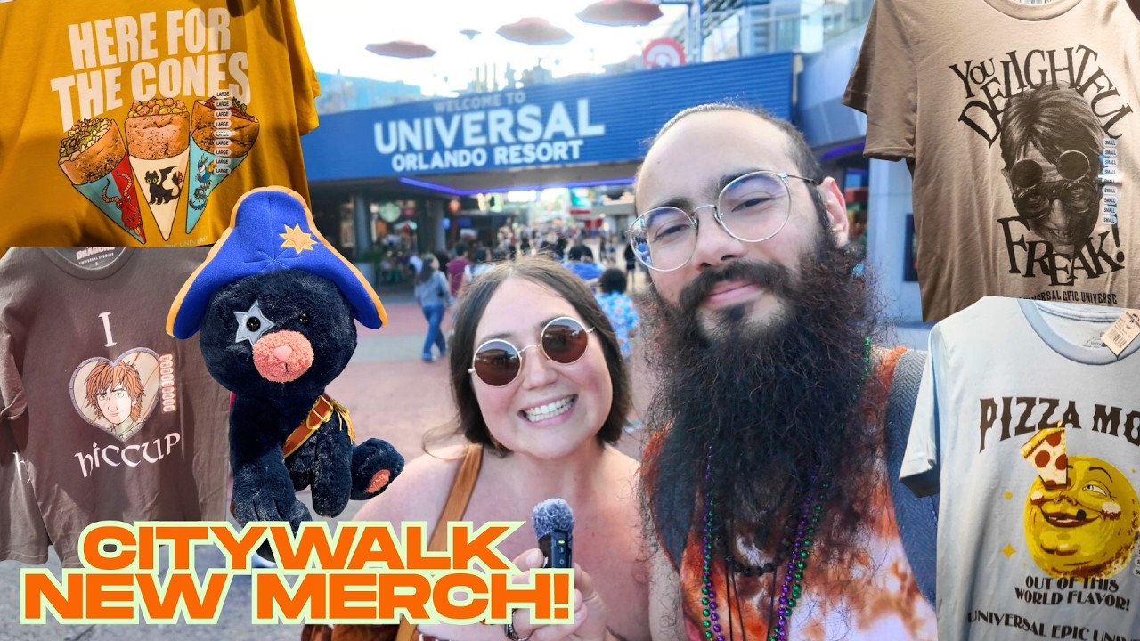 Epic Universe Merch Tour at Universal Orlando! 🛍️ Butterbeer Merch & Park Updates