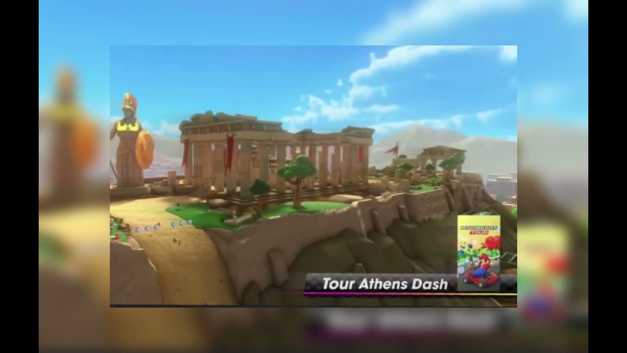 Tour Athens Dash - Mario Kart 8 Deluxe (sped up/nightcore)