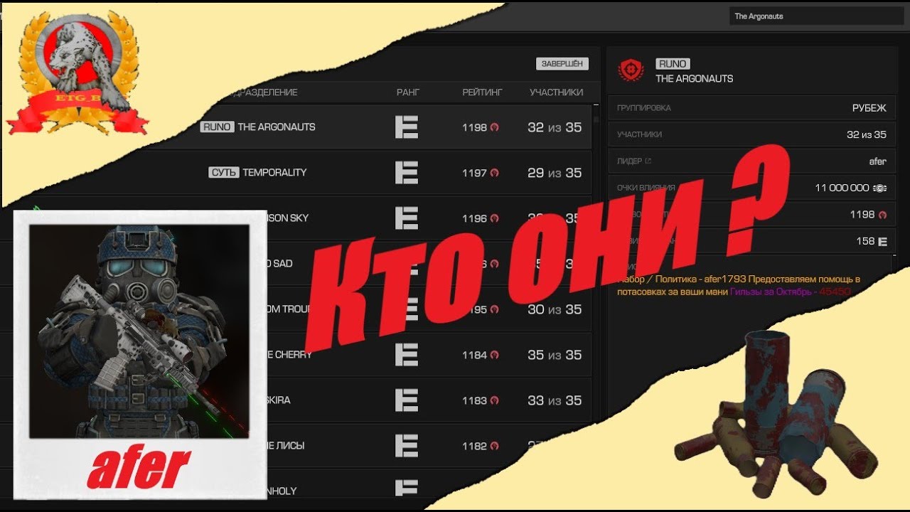 The argonauts кто они ?