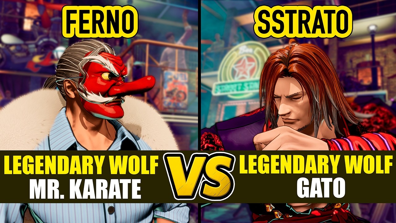 FF COTW ▰ FERNO (Mr. Karate) vs SSTRATO (Gato) ▰ Fatal Fury CotW DLC: Mr. Karate Day 1