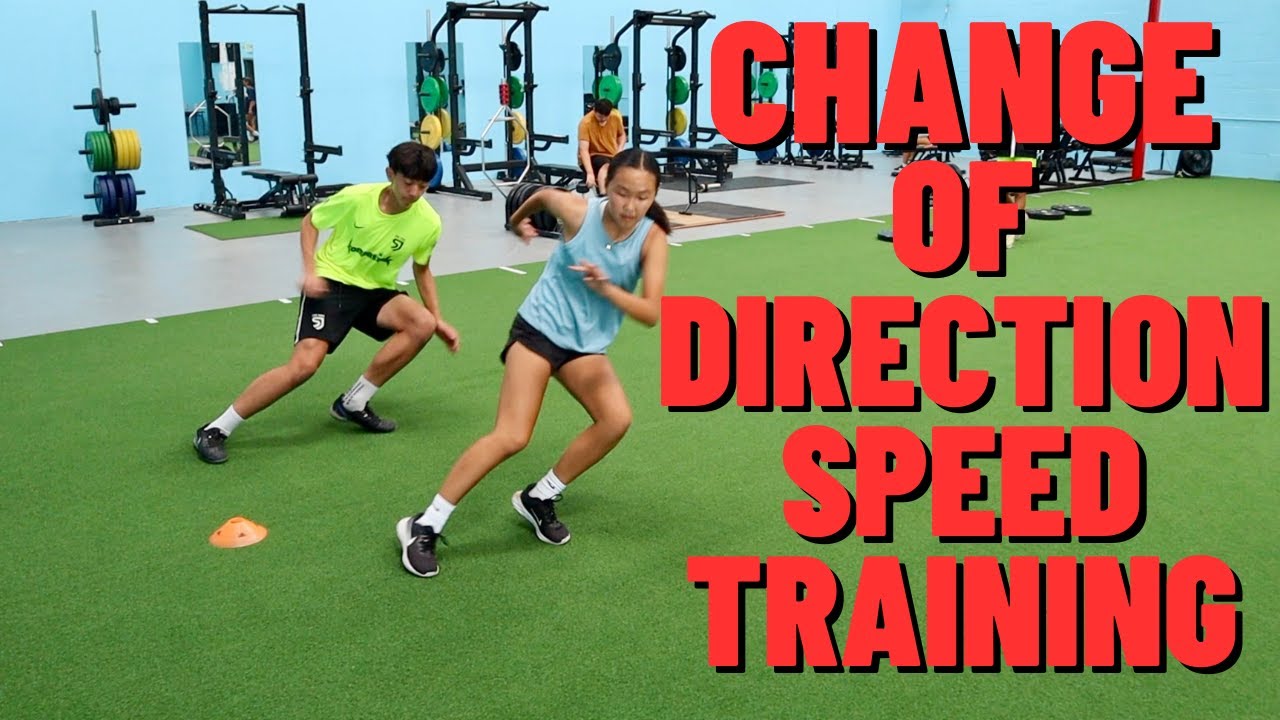 Linear Change Of Direction Training | Change Of Direction Speed Training