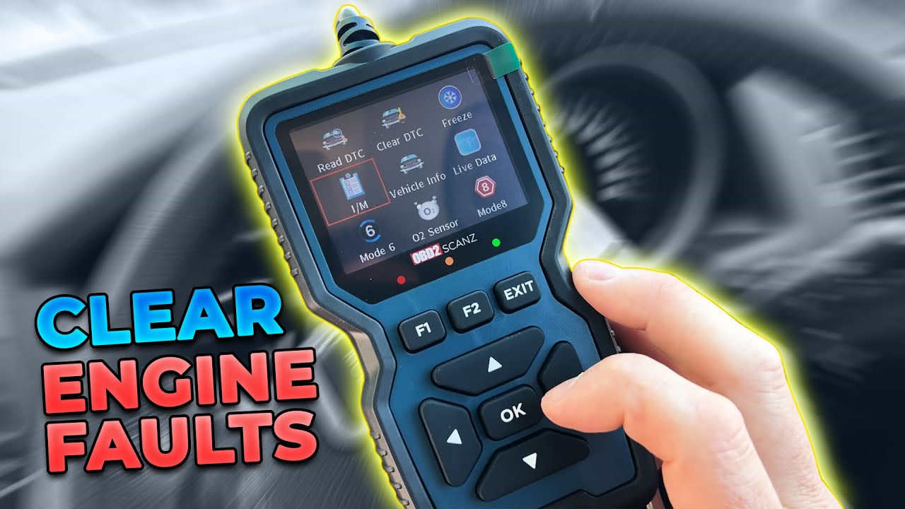 OBD AUS Handheld OBD2 Scan Tool &ndash; Find & Clear Engine Faults - Overview