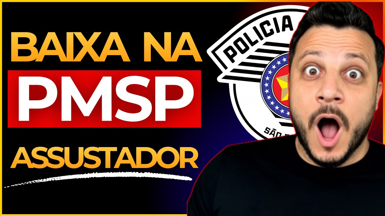 PMSP ENFRENTA BAIXA HIST&Oacute;RICA - CONCURSO PMSP