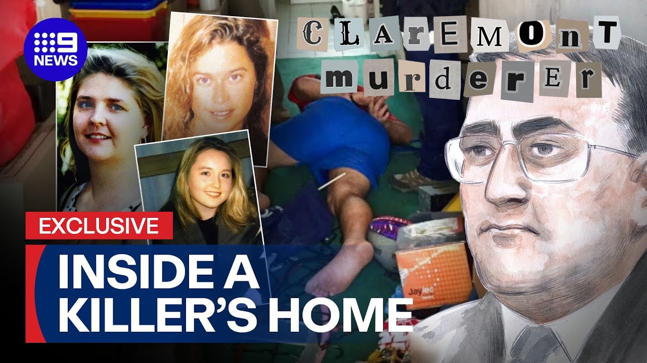#EXCLUSIVE: Inside the Claremont killer's home | 9 News Australia