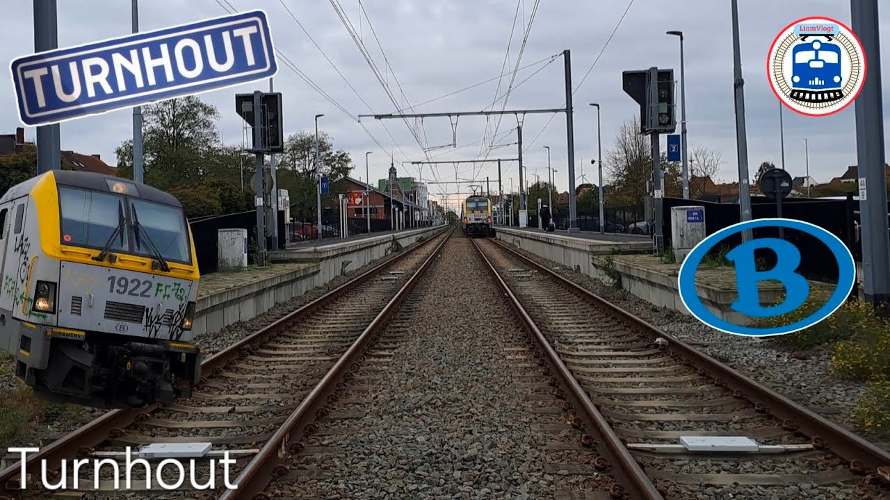 Met de trein naar Turnhout en weer terug.