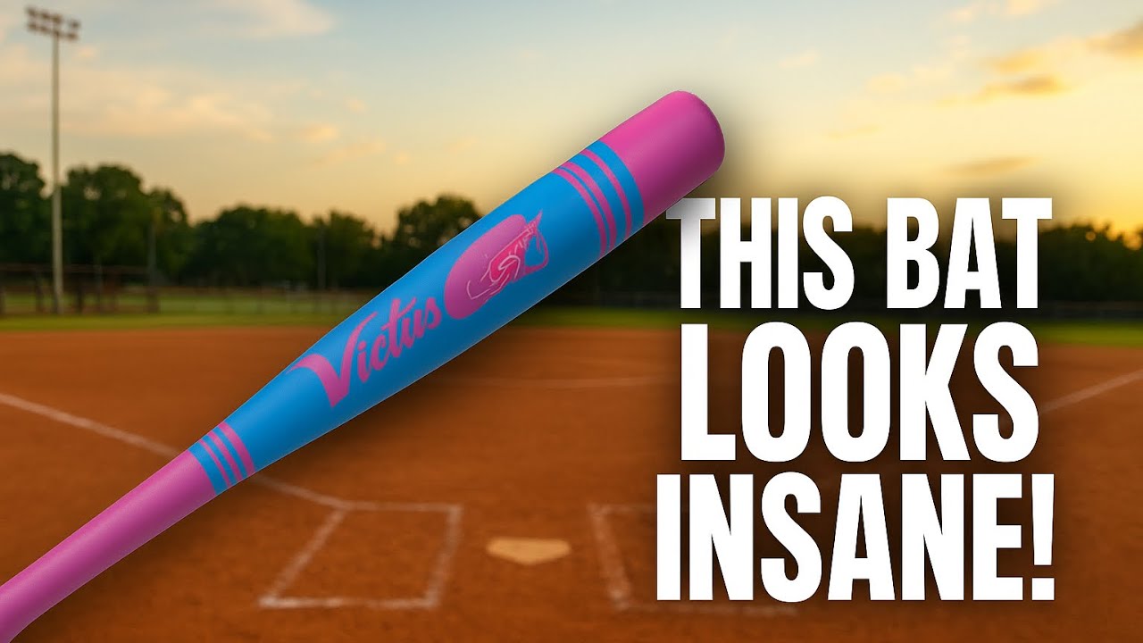 “The CRAZIEST Looking Bat in Baseball?! (Victus Tatis Review)” 