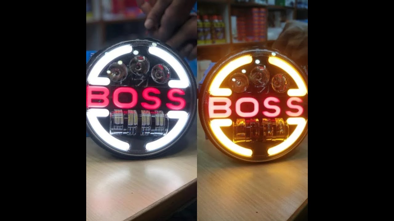 BOSS HEADLIGHT FOR BIKE AND JEEP