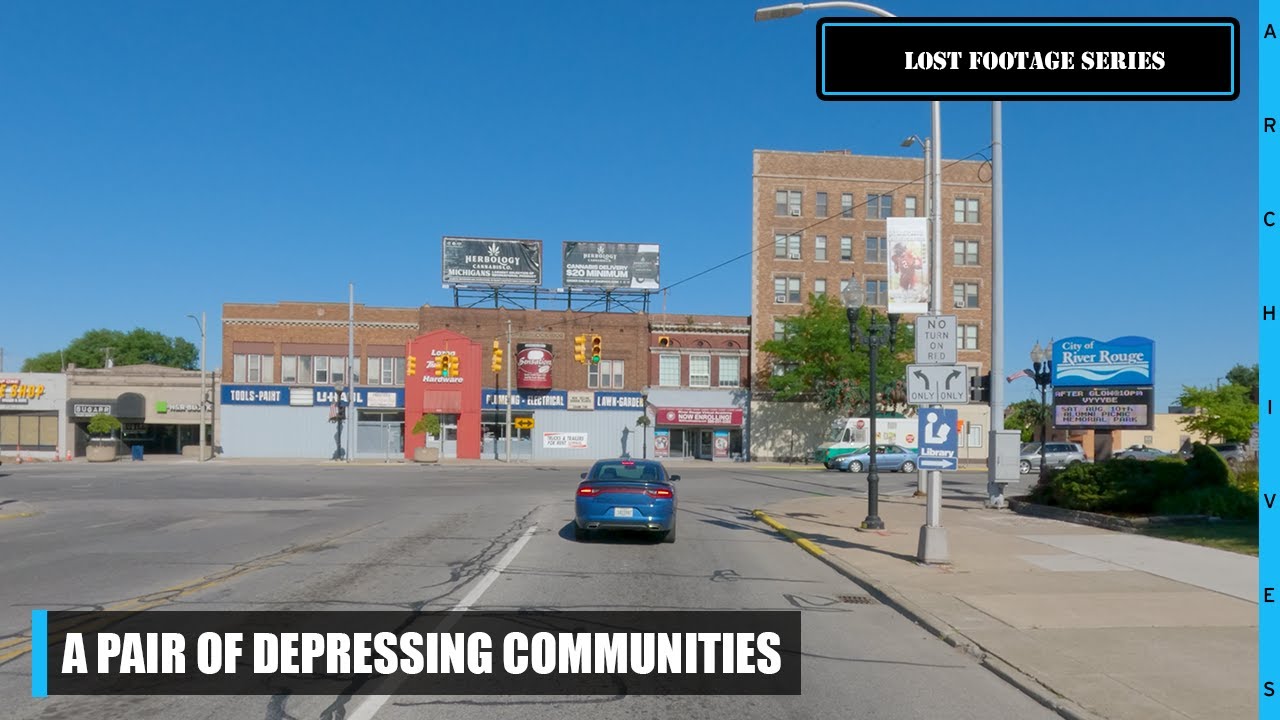 I Drove Through River Rouge and Ecorse, MI. This is Everything I Saw