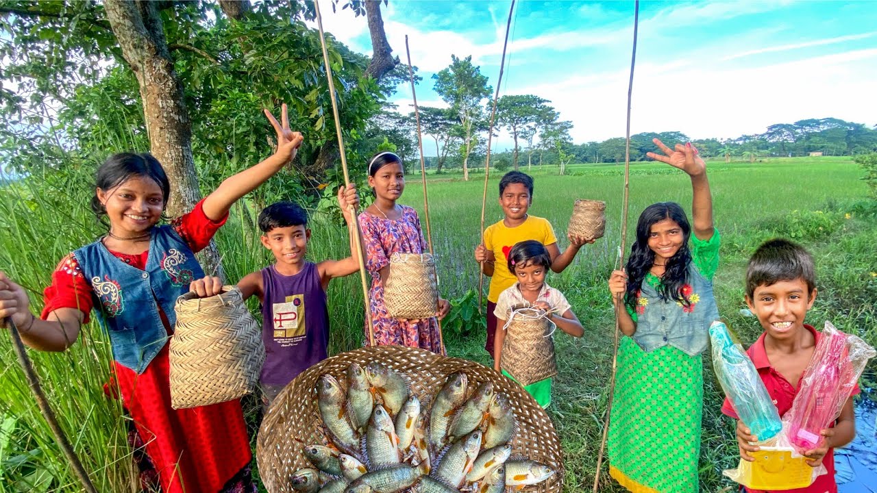মাছ ধরার প্রতিযোগিতা কে হবে বিজয়ী! 😱 | Best Village Hook Fishing 2025