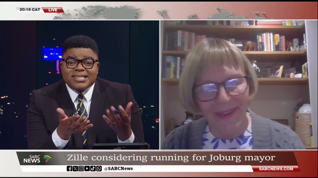 Zille considering running for Joburg mayor