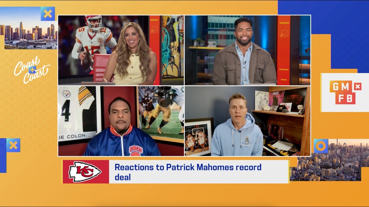 Patrick Mahomes' New Contract Extension | GMFB