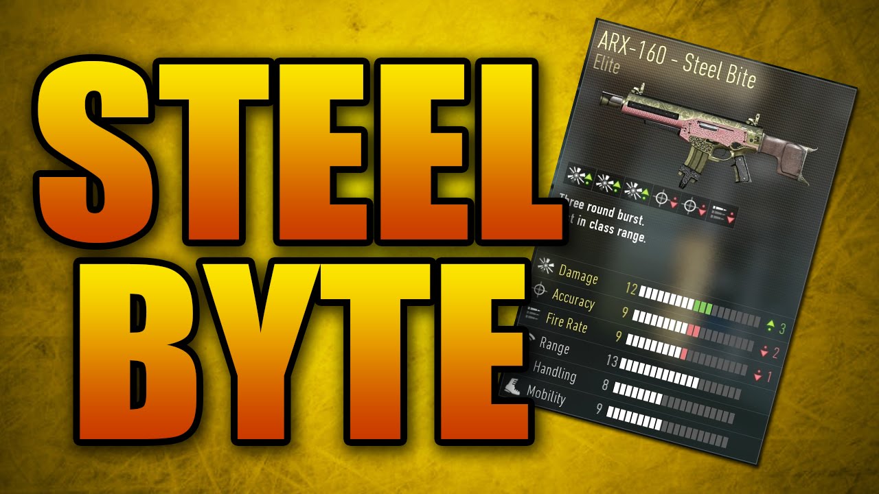 Advanced Warfare Elite Weapons Ep. 4 - ARX-160 Steel Byte (Best Multiplayer Gun Variant)
