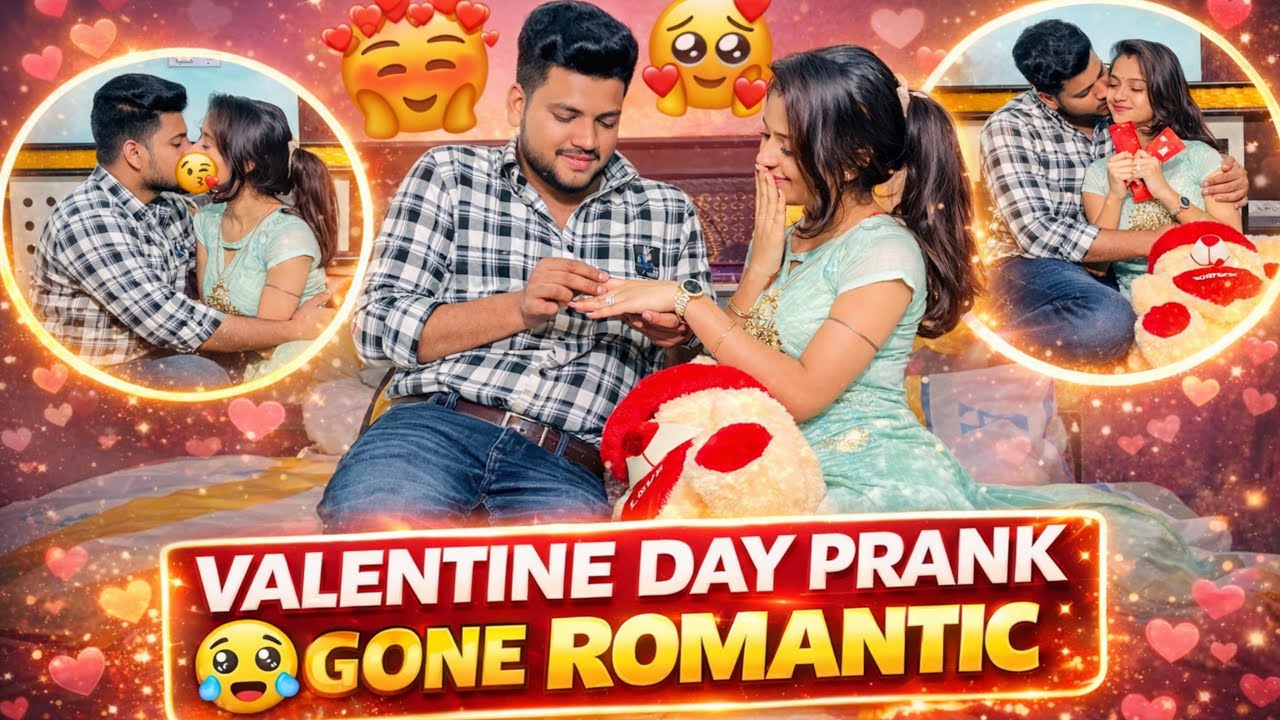 SPECIAL VALENTINE 💝 DAY PRANK 🥺💔 || GONE ROMANTIC 🥰 || Ashu fun clubs