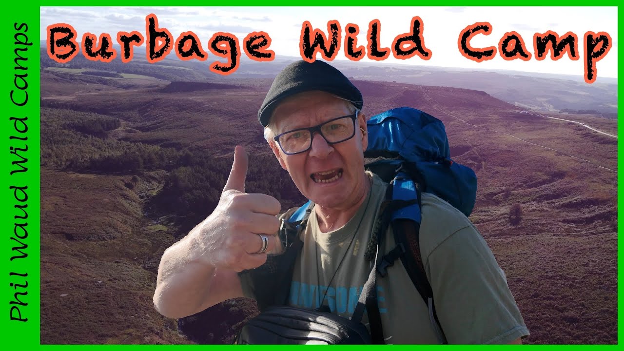 ⛺Wild Camping in Burbage Valley | Peak District Woodland Adventure & History