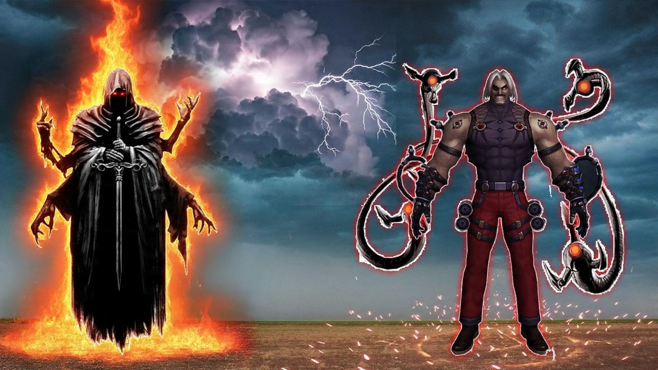 [Mugen KOF] Demon Ghost Vs Bosses Rugal Team Challenge