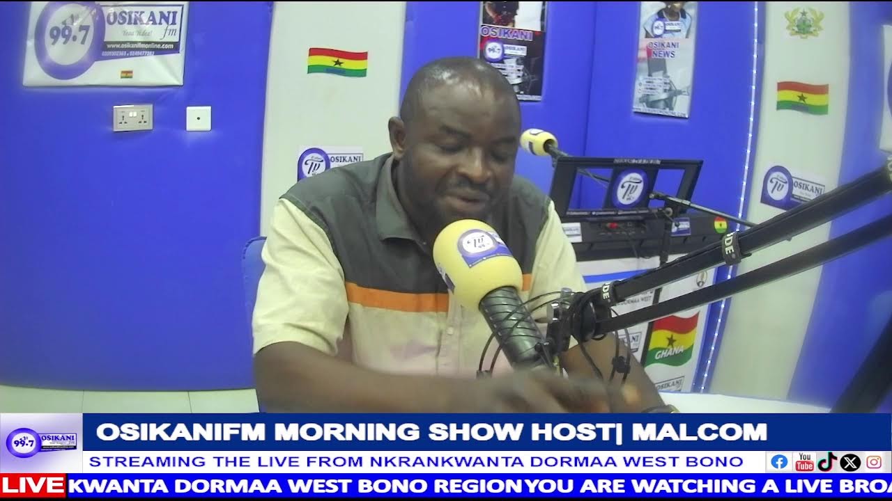 OSIKANIFM MORNING SHOW HOST| MALCOM  13/3/26