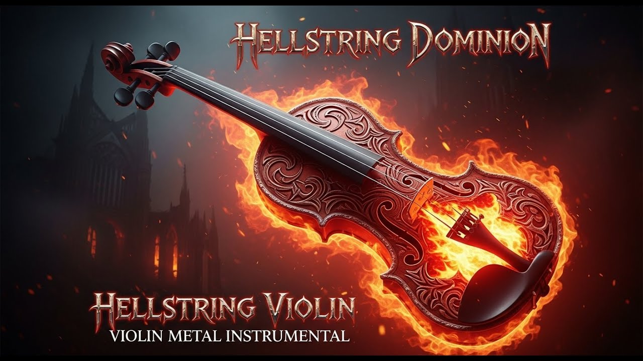 Best Instrumental Violin Metal 🎻 Hellstring Dominion 🔥 Violin Metal Instrumental