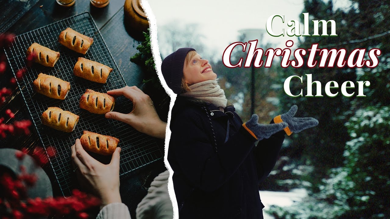 Calm and Cosy Christmas Vlog | Decorations, Baking and Markets