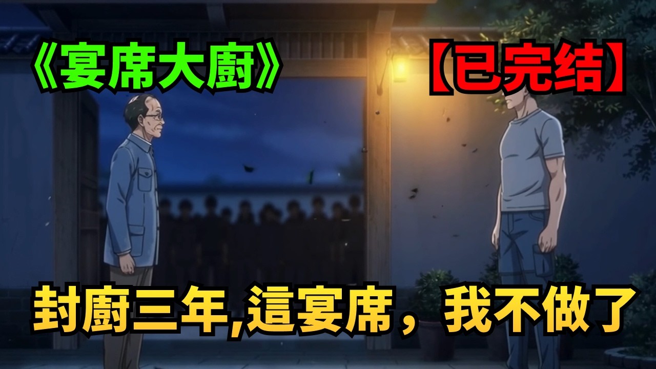 《宴席大廚》｜兩百塊羞辱全村宴席，他一紙紅帖封廚沉寂！