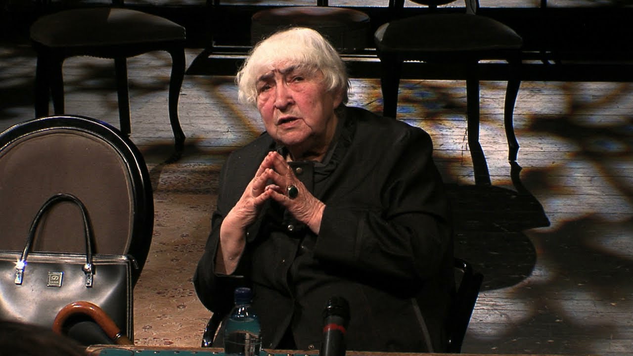 Беседа Инны Натановны Соловьёвой с артистами Мастерской о «Театральном романе» 19 февраля 2012 г.