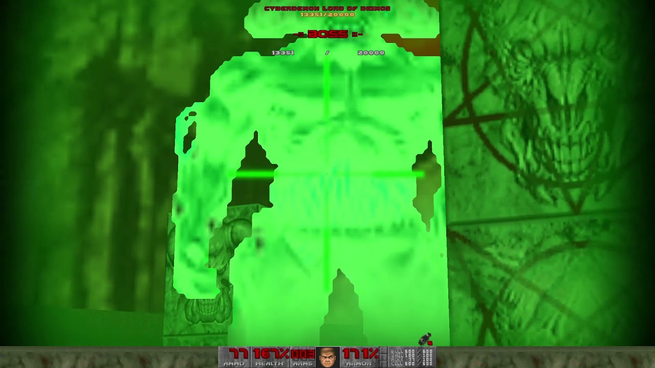 Brutal Doom Cyberdemon Lord Of Deimos Fight