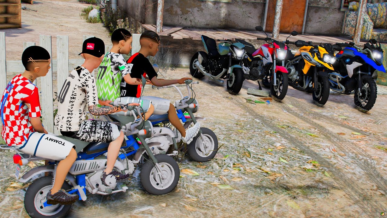 ACHEI MOTOS NA CONCESSIONÁRIA DOS MANDRAKES COM MEUS AMIGOS no GTA 5 O FILME