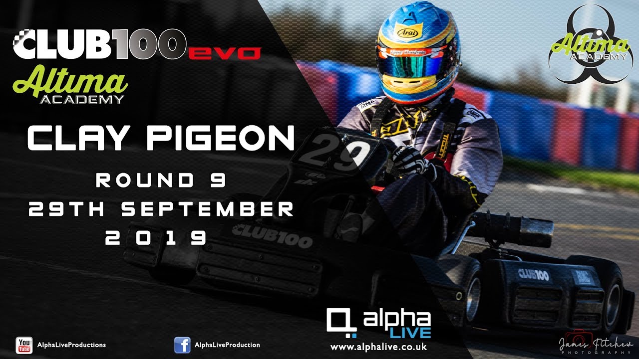 Club100 2019 Round 9 - LIVE from Clay Pigeon Raceway