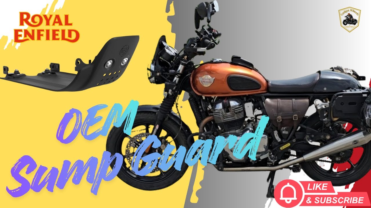Is This the Best OEM Sump Guard for Royal Enfield 650 Twins? 🤔