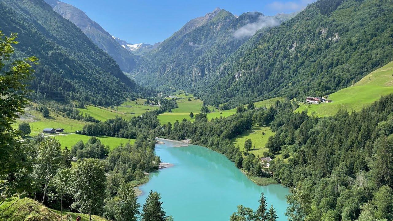Walk along Kapruner Ache mountain river in Austrian Alps 🇦🇹 ⛰