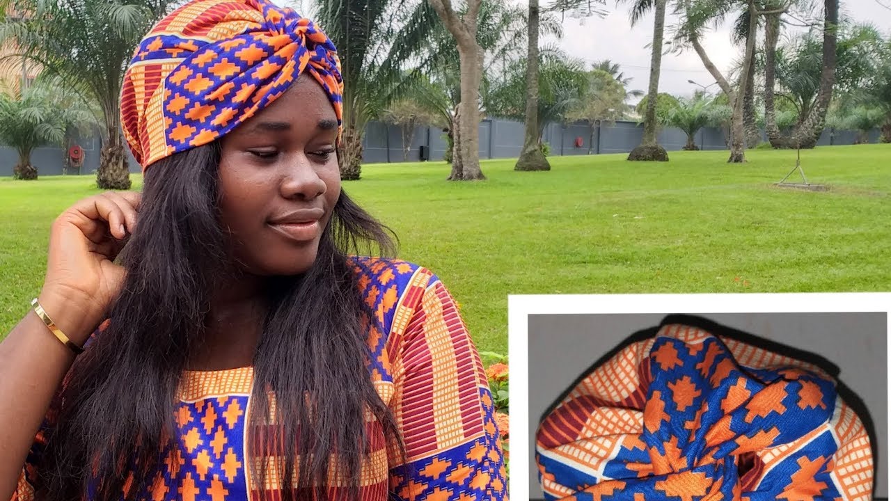 DIY NON STRETCH ANKARA FABRIC TURBAN||BEGINNERS FRIENDLY