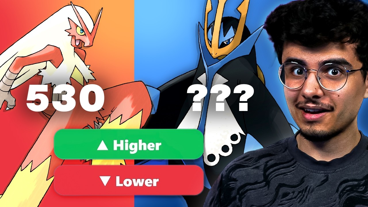 HIGHER or LOWER aber in Pokémon!