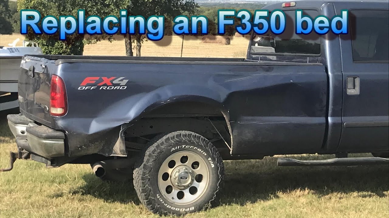 Замена кузова на F350 2005 года; Замена кузова на пикапе Ford
