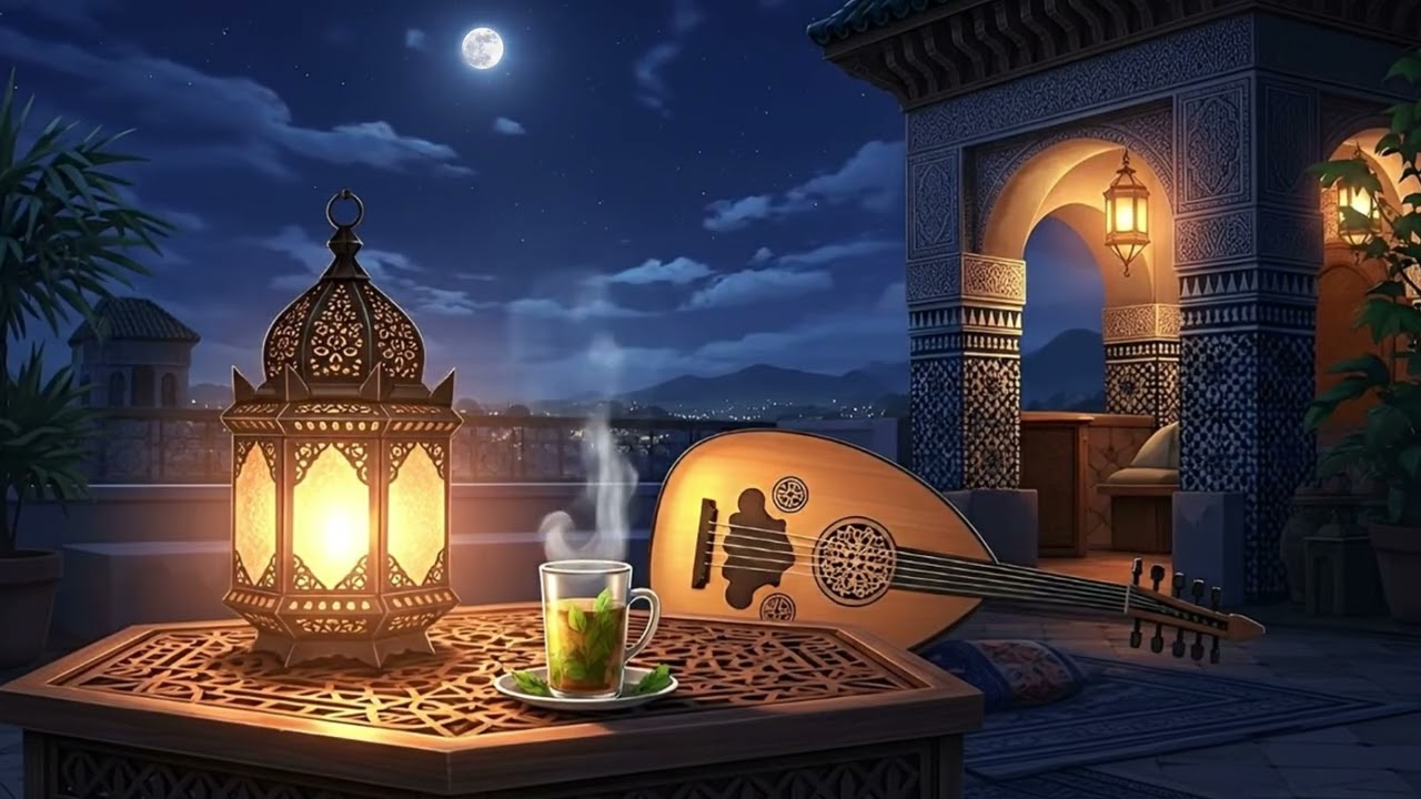 لوفي عربي رمضاني 🌙 Arabic Lofi Ramadan Night #24 | Oud & Jazz Sax Chill Beats
