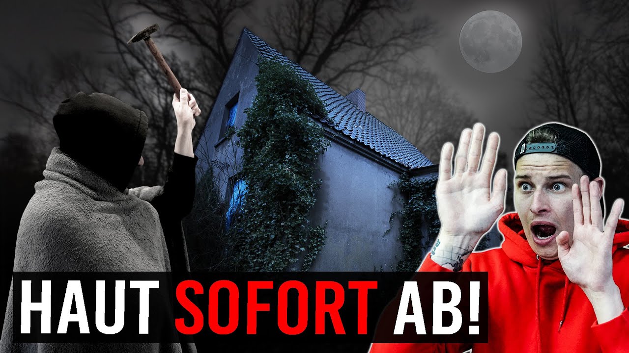 HORROR BEGEGNUNG! 🤬 VERLASST mein GRUNDSTÜCK! LOST PLACE TOURABBRUCH?!