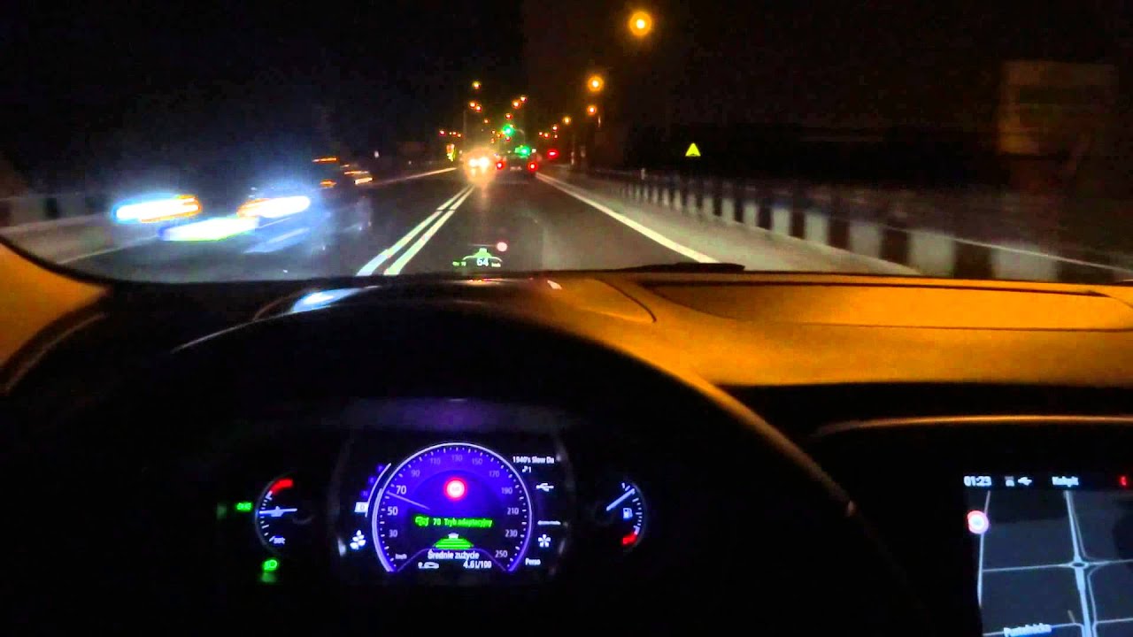 2016 Renault Talisman Test Drive Night Driving Jazda Próbna Testowa PL part 2