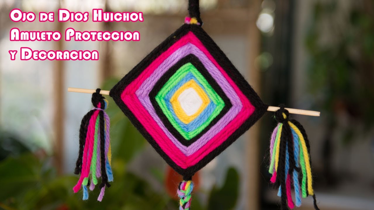Ojo de Dios o God´s Eye Amuleto Proteccion y Decoracion