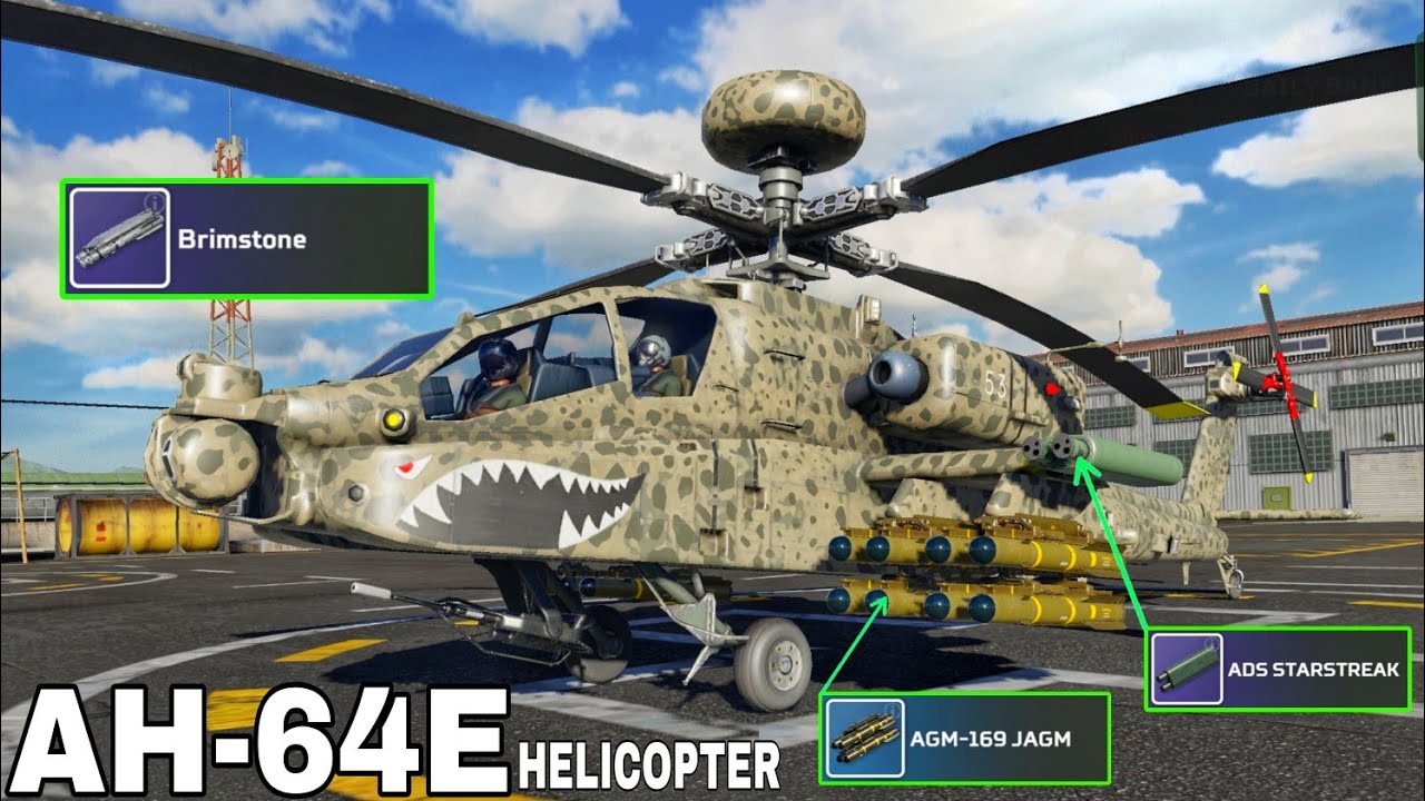 AH-64E  -  10 Milion Dollar Still Worth 🔥 MWT :  TANK BATTLES